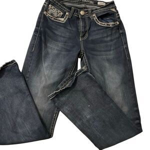 Sexy Couture Ladie’s Western/Cowgirl Pocket Bling Bootcut Jeans